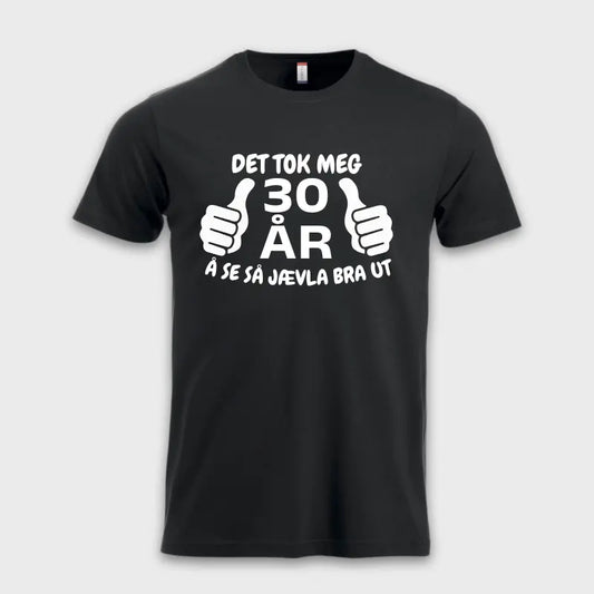 Det tok meg 30 år å se så bra ut - sort