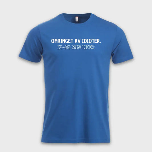 MorsommeT-skjorter-Omringeravidioter_IQ-enminliderbla