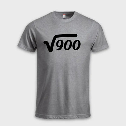 √900 t-skjorte grå