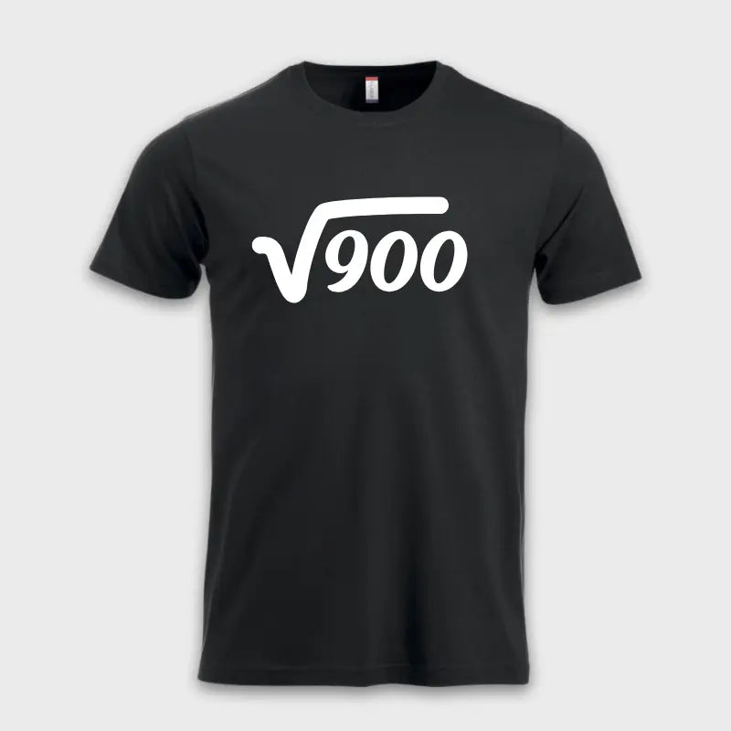 √900 t-skjorte sort