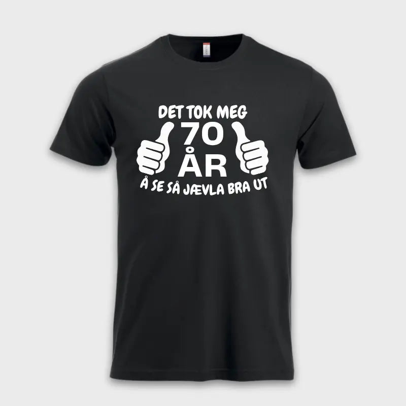 DET TOK MEG 70 ÅR Å SE SÅ BRA UT! sort