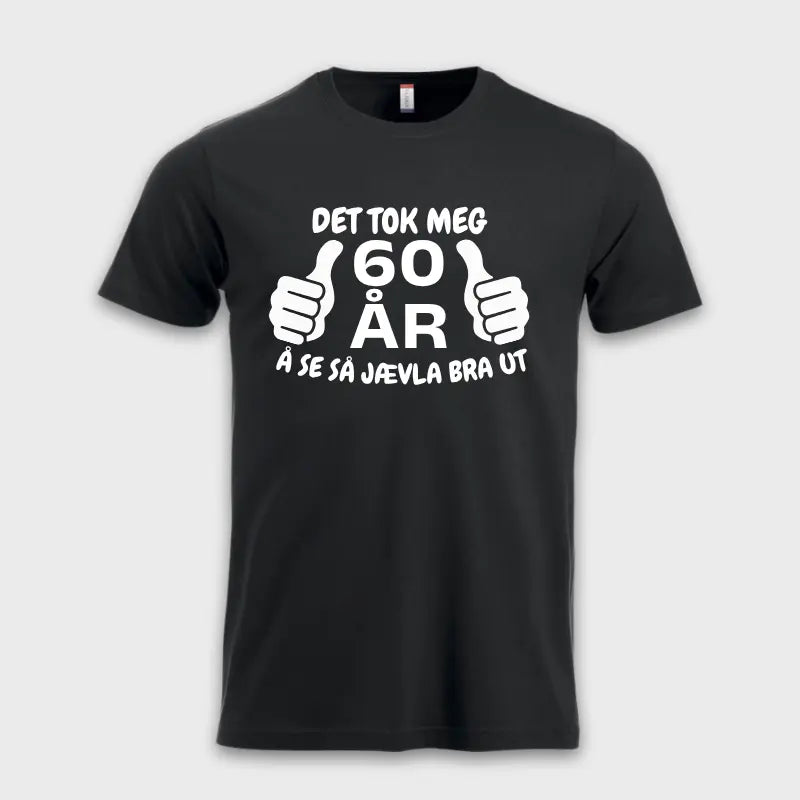 Det tok meg 60 år å se så bra ut sort