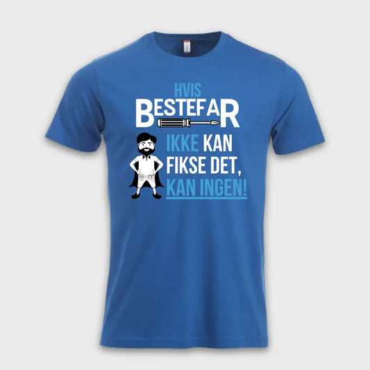 gave til bestefar t skjorte blå