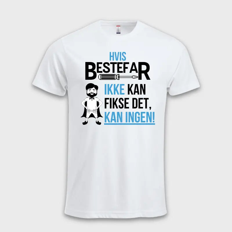 gave til bestefar t skjorte hvit