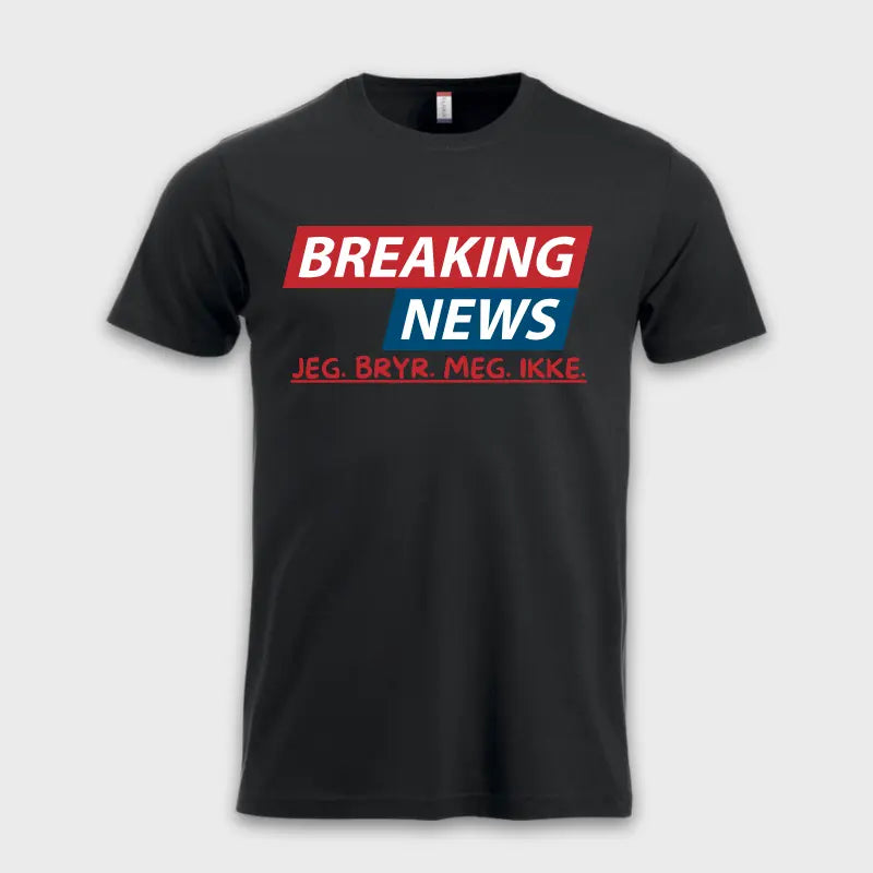 MorsommeT-skjorter-BreakingNewsJegBryrMegIkkesort