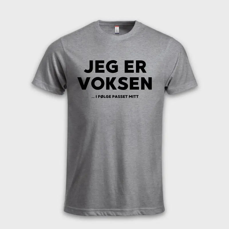 MorsommeT-skjorter-Jegervoksenifolgepassetmittgra