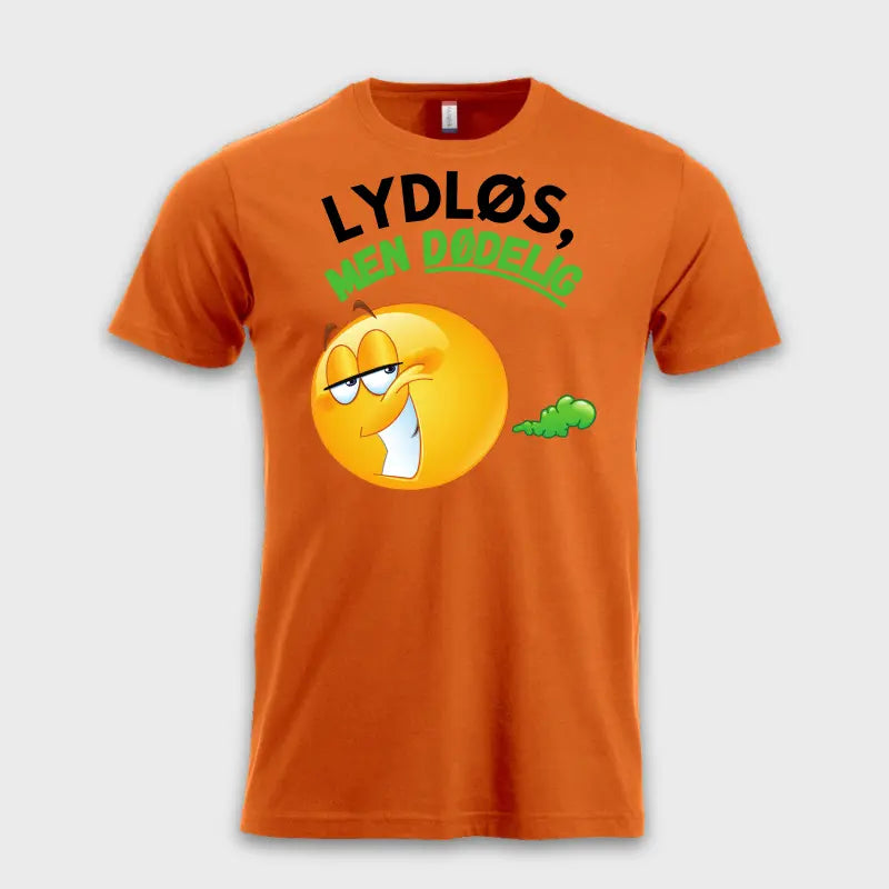 MorsommeT-skjorter-LYDLOS_MENDODELIGorange