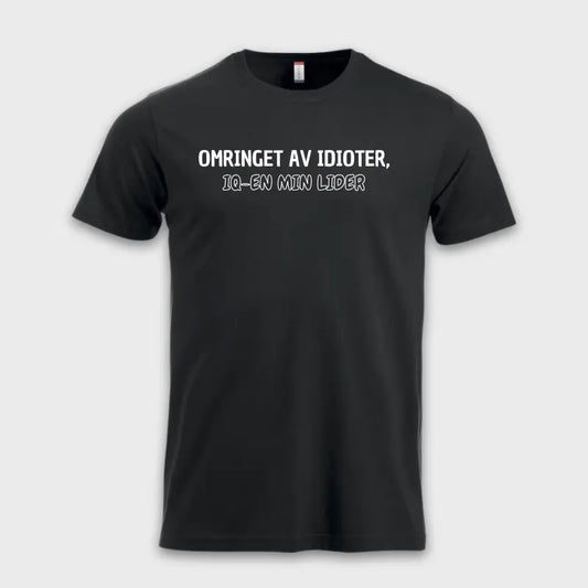 MorsommeT-skjorter-Omringeravidioter_IQ-enminlidersort