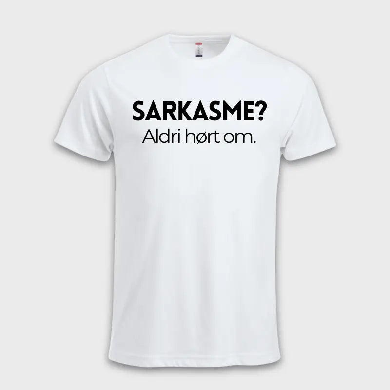 MorsommeT-skjorter-SarkasmeAldrihortom.hvit